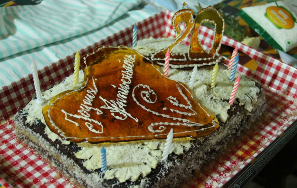 gâteau d'anniversaire.