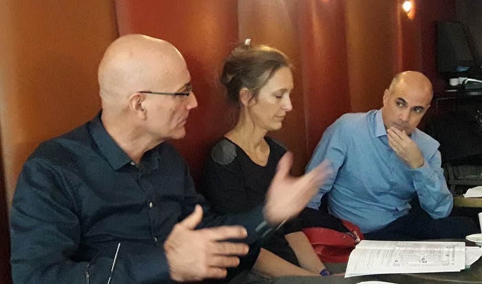 Edouard Pastor, Mirabelle Croizier, Gary Kraut (AJP)